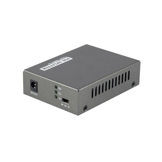 LevelOne - Splitter de 5-12V para Gigabit PoE Plus