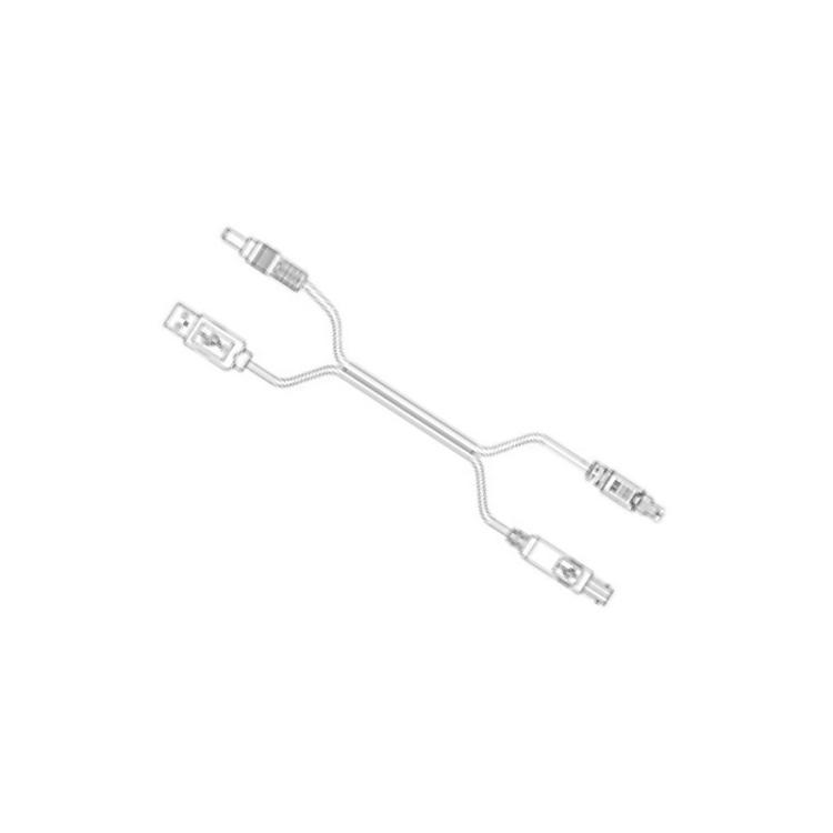 Zebra - CBL-ET4X-SCHCAB-01 cable de transmisión Blanco