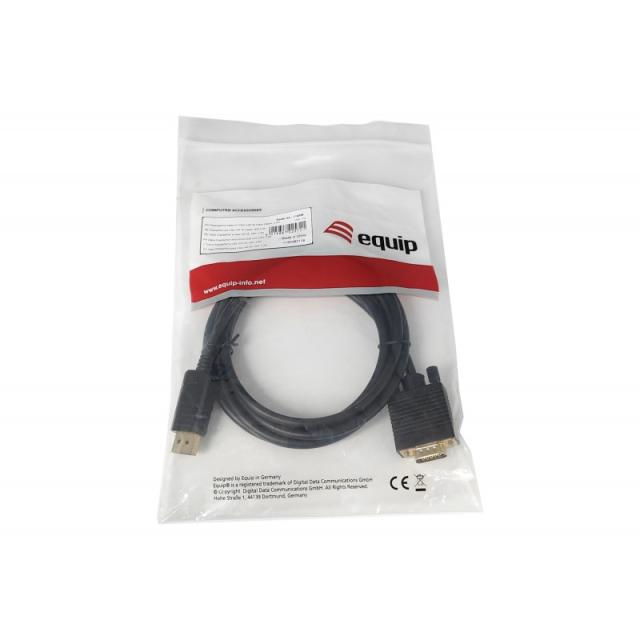 Equip - 119338 Cable DisplayPort macho a VGA (HD15) macho, 2,0 m