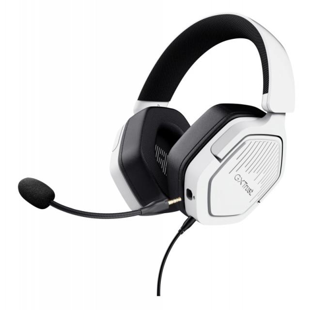 Trust - GXT492W Carus Auriculares Alámbrico Diadema Juego Blanco