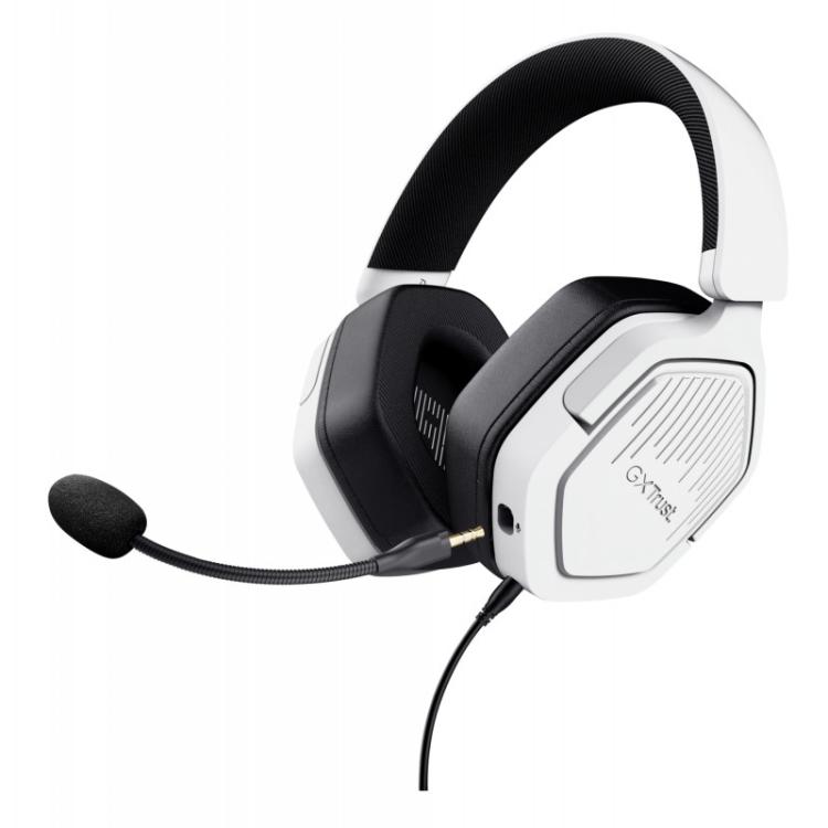 Trust - GXT492W Carus Auriculares Alámbrico Diadema Juego Blanco
