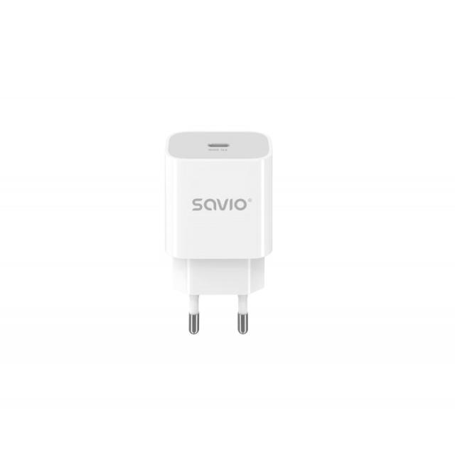 Savio - SAVLA-09 cargador de dispositivo móvil Universal Blanco Corriente alterna Exterior