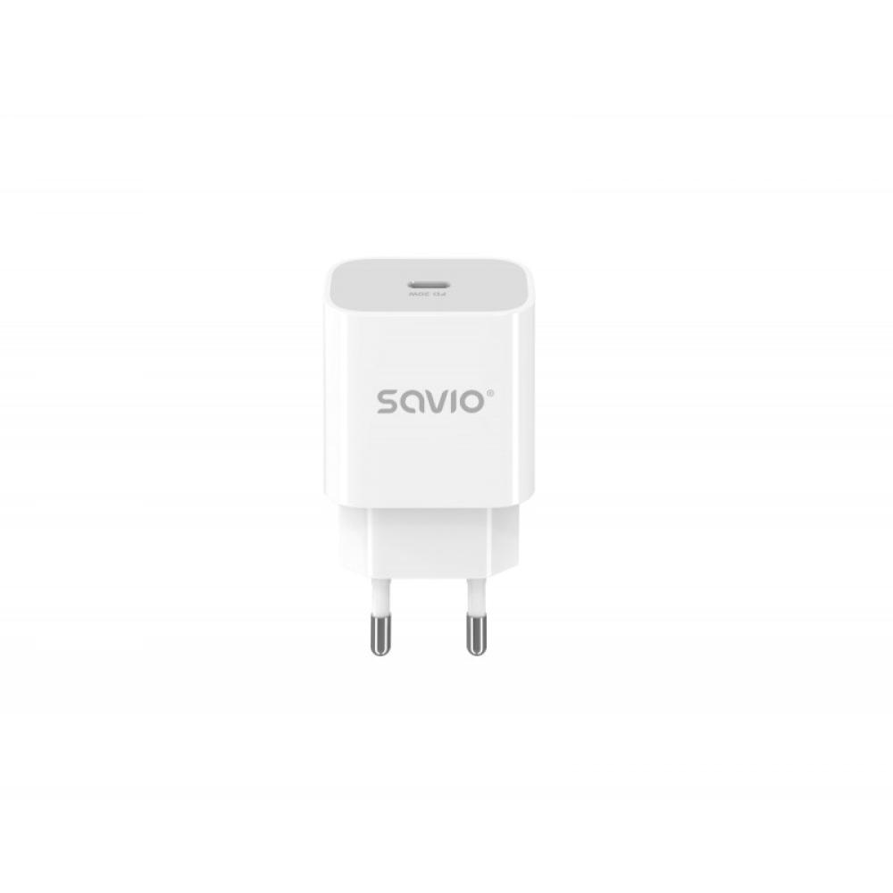 Savio - SAVLA-09 cargador de dispositivo móvil Universal Blanco Corriente alterna Exterior