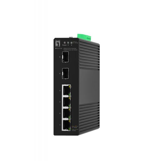 LevelOne - IGS-2106 switch Gestionado L2 Gigabit Ethernet (10/100/1000) Negro