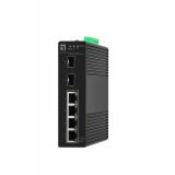 LevelOne - IGS-2106P switch Gestionado L2 Gigabit Ethernet (10/100/1000) Energía sobre Ethernet (PoE) Negro