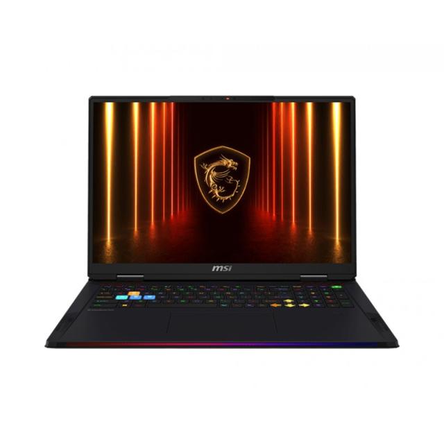 MSI - Raider 18 HX AI A2XWJG-459ES Intel Core Ultra 9 285HX Portátil 45,7 cm (18") UHD+ 64 GB DDR5-SDRAM 2 TB SSD NVIDIA GeForce