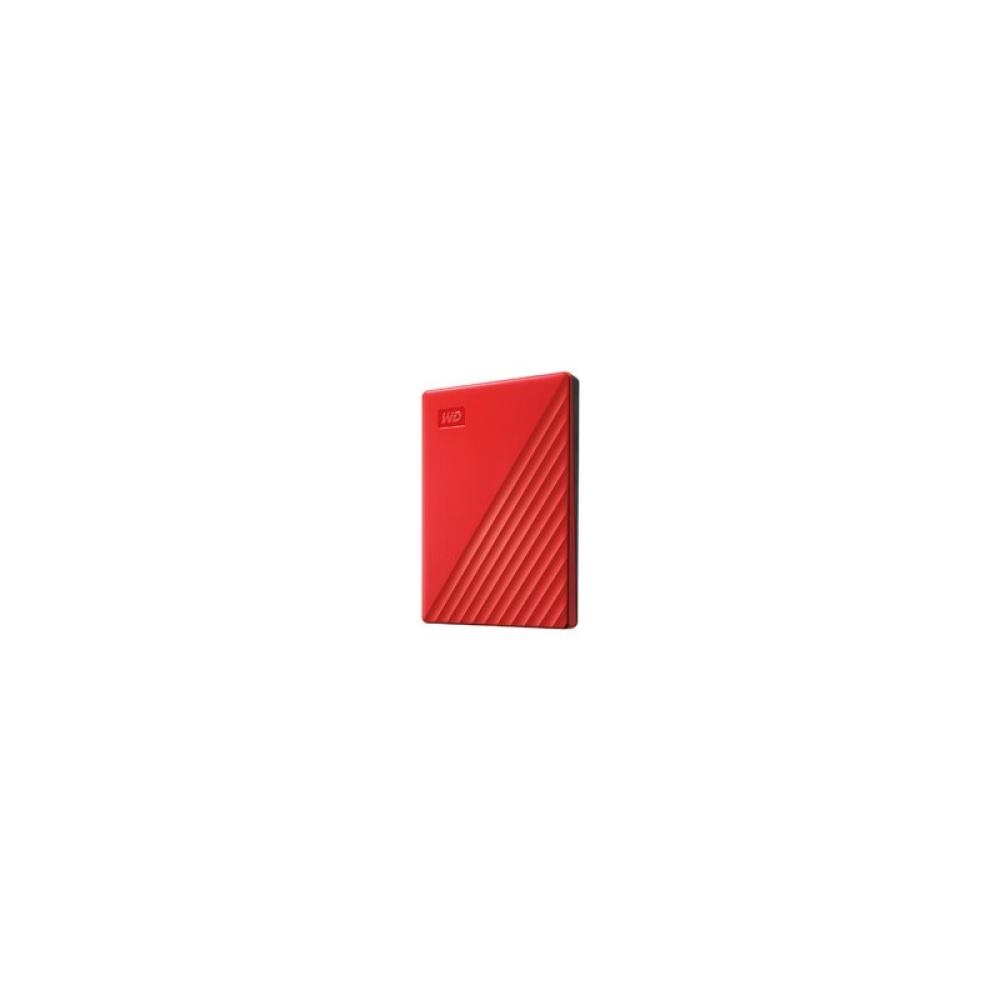 Western Digital - My Passport disco duro externo 4 TB 3.2 Gen 1 (3.1 Gen 1) Rojo