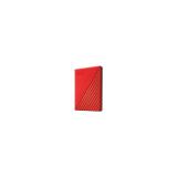 Western Digital - My Passport disco duro externo 4 TB 3.2 Gen 1 (3.1 Gen 1) Rojo