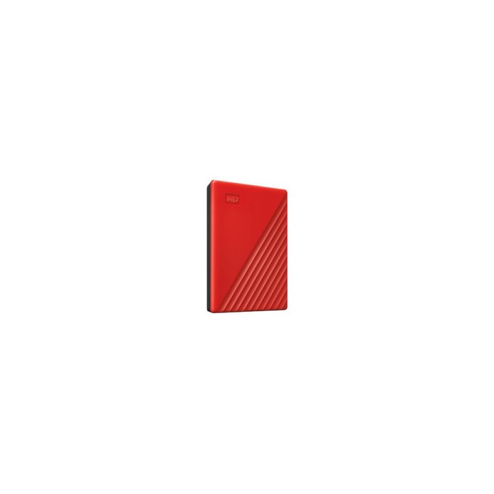 Western Digital - My Passport disco duro externo 4 TB 3.2 Gen 1 (3.1 Gen 1) Rojo