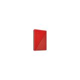 Western Digital - My Passport disco duro externo 4 TB 3.2 Gen 1 (3.1 Gen 1) Rojo