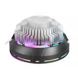 Mars Gaming - MCPU120, Disipador CPU RGB TDP 120W, Silencioso PWM 12cm, Perfil Bajo