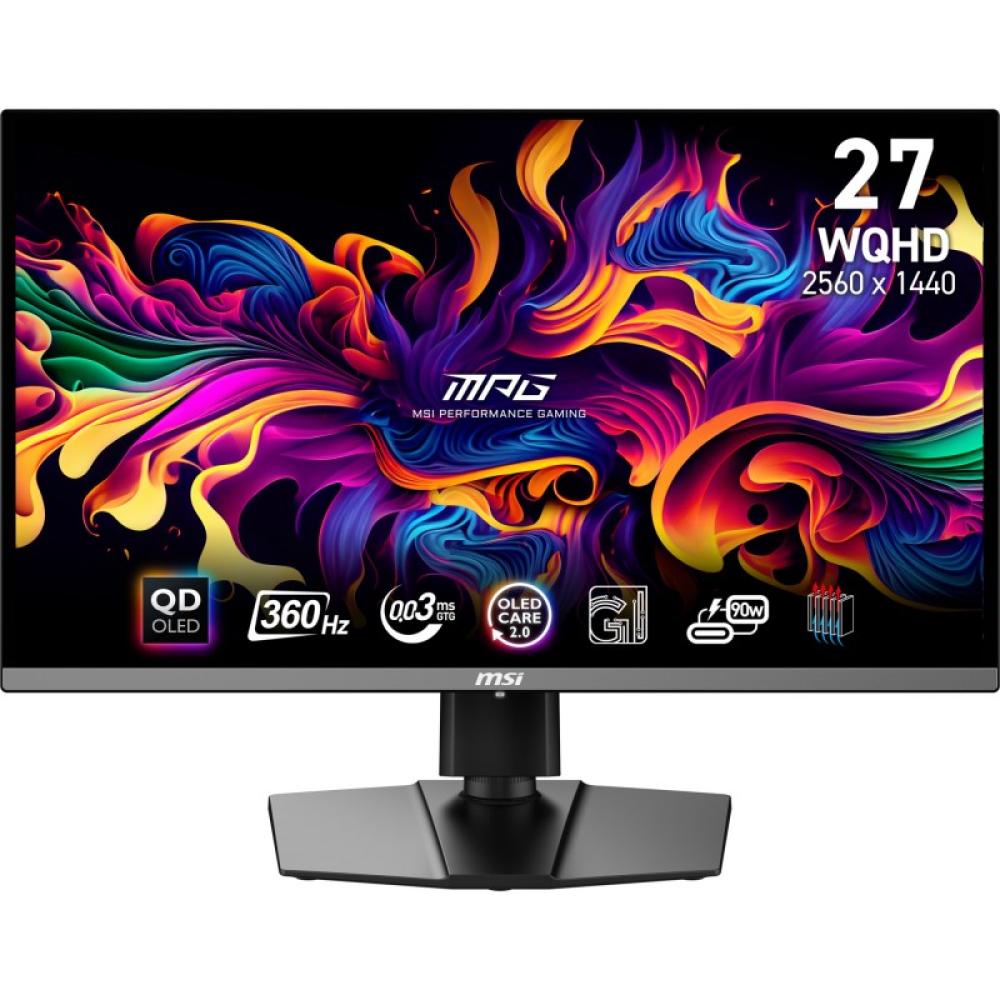 MSI - MPG 271QRX QD-OLED pantalla para PC 67,3 cm (26.5") 2560 x 1440 Pixeles Wide Quad HD Negro