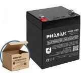 Phasak - Batería 12V 5Ah - PHB 1205