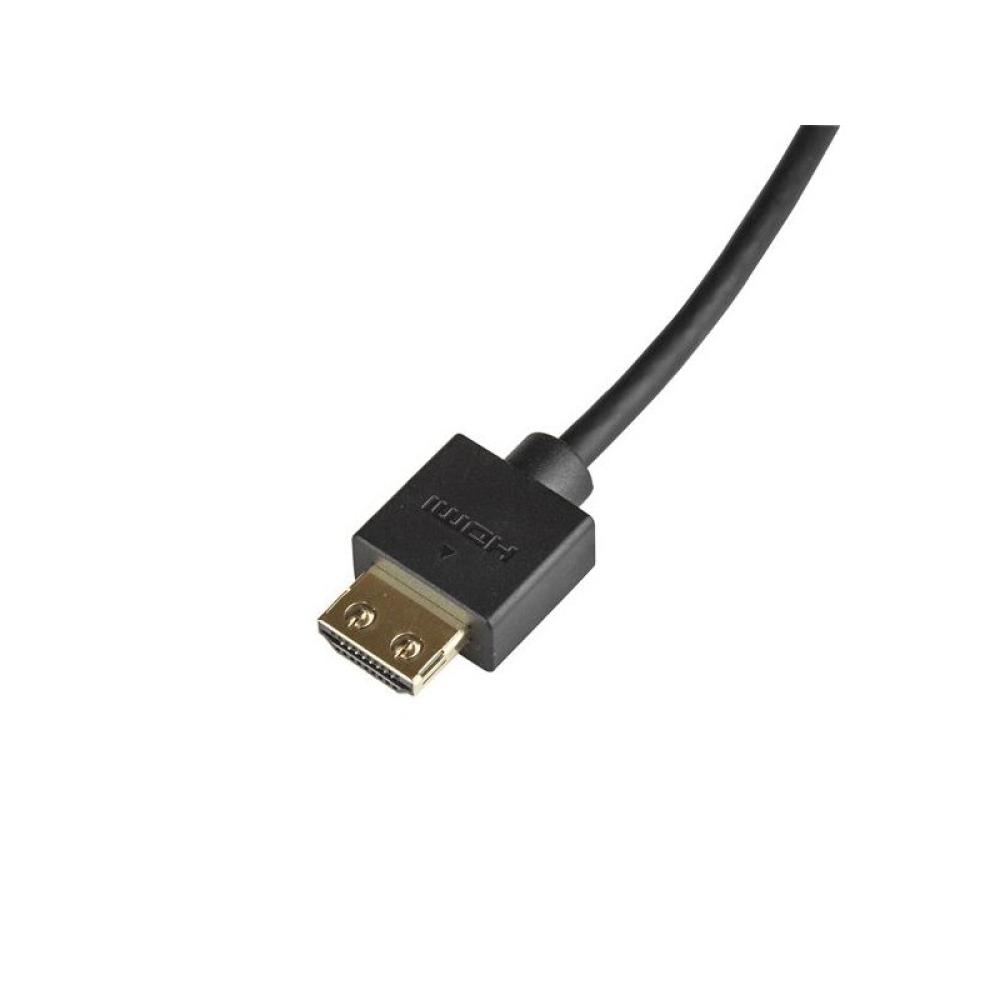 StarTech.com - Cable HDMI 2.0 Delgado de Alta Velocidad con Ethernet 4K 60Hz de 2m - HDR10 - Conectores con Agarre
