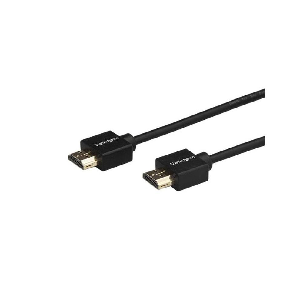 StarTech.com - Cable HDMI 2.0 Delgado de Alta Velocidad con Ethernet 4K 60Hz de 2m - HDR10 - Conectores con Agarre