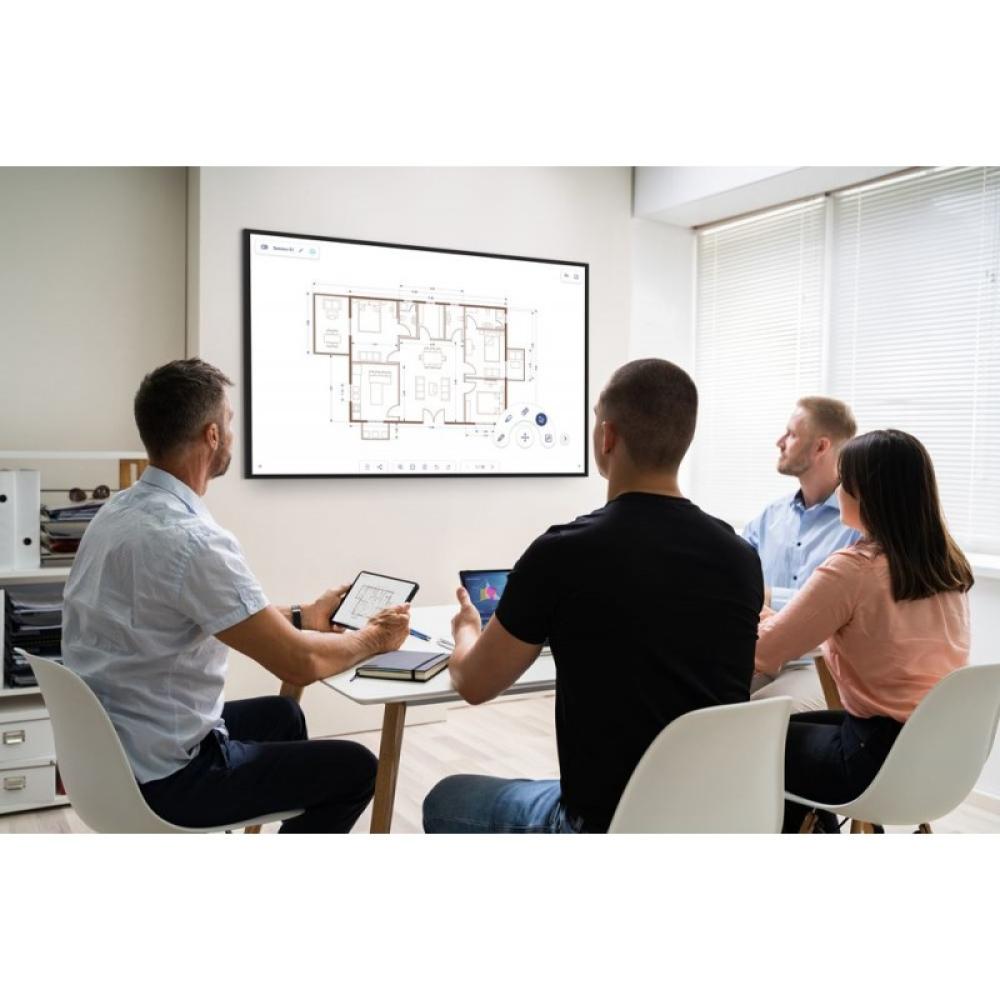 Optoma - N3651K Pantalla plana para señalización digital 165,1 cm (65") LED Wifi 450 cd / m² 4K Ultra HD Negro Android 11 24/7