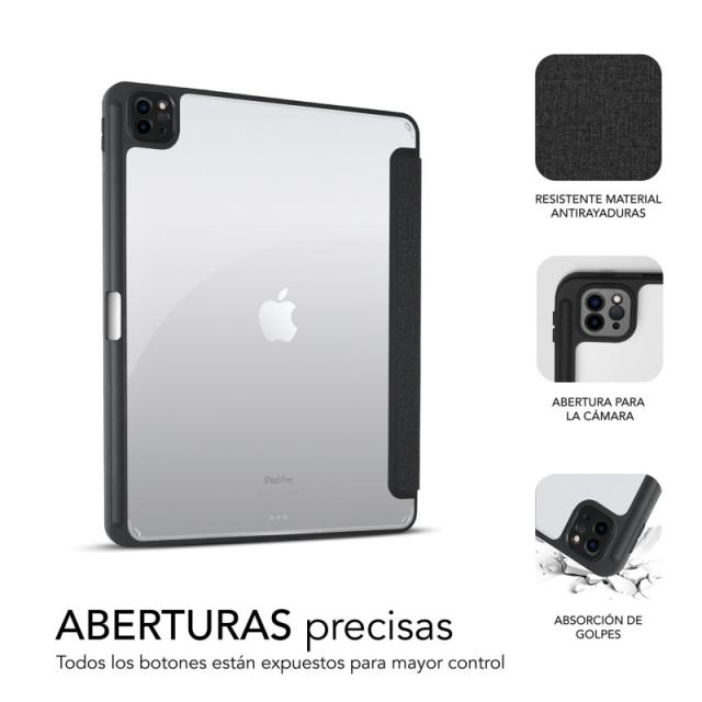 SUBBLIM - Funda Tablet Clear Shock Case Ipad Pro 11" 2022/2021/2020