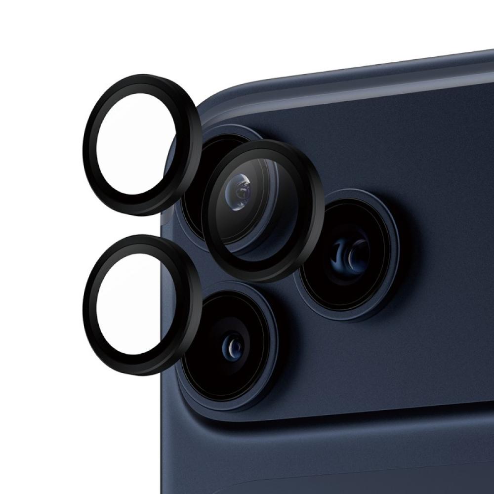 PanzerGlass - Hoops® Camera Lens Protector Black iPhone 17 Pro / iPhone 17 Pro Max / iPhone 16 Pro / 16 Pro Max Protector de pan