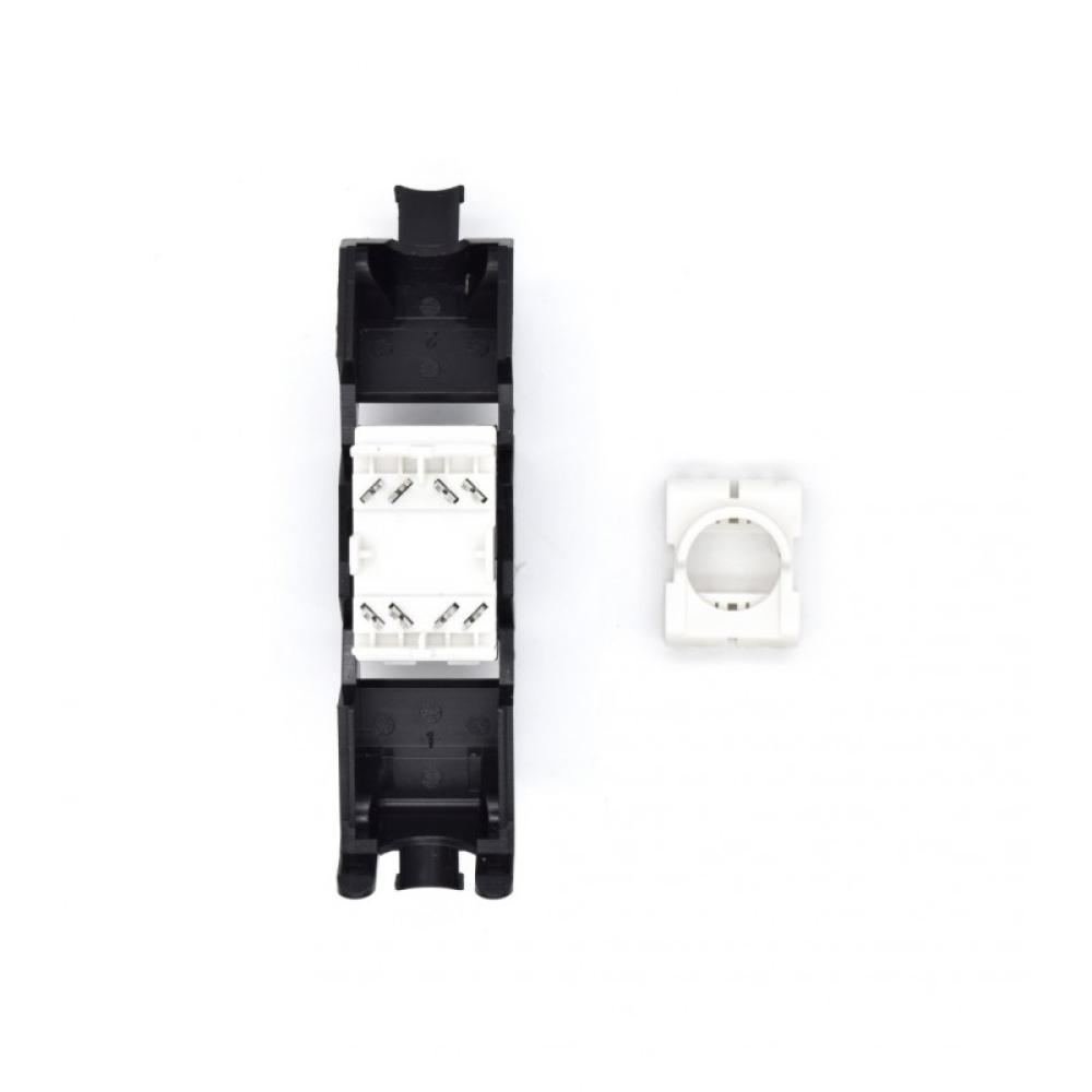 WP - WPC-KEY-6AUP-TL/BL conector RJ45 Negro, Blanco