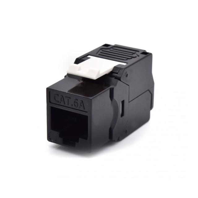 WP - WPC-KEY-6AUP-TL/BL conector RJ45 Negro, Blanco
