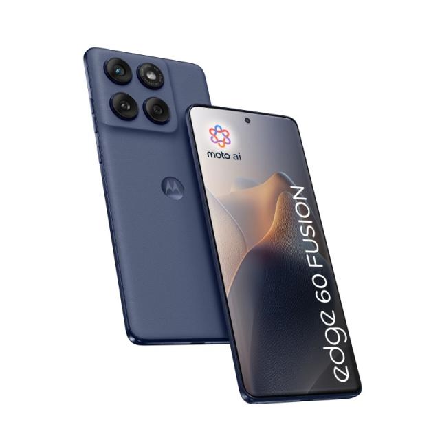 Motorola - edge 60 fusion 16,9 cm (6.67") SIM doble Android 15 5G USB Tipo C 8 GB 256 GB 5200 mAh Gris