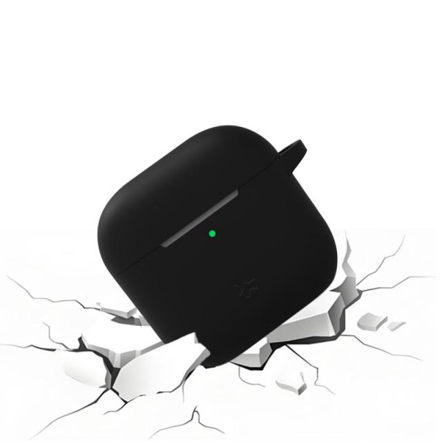 Celly - AIRCASE PARA AIRPODS 4 NEGRO
