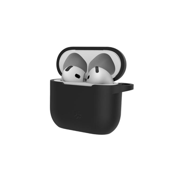 Celly - AIRCASE PARA AIRPODS 4 NEGRO