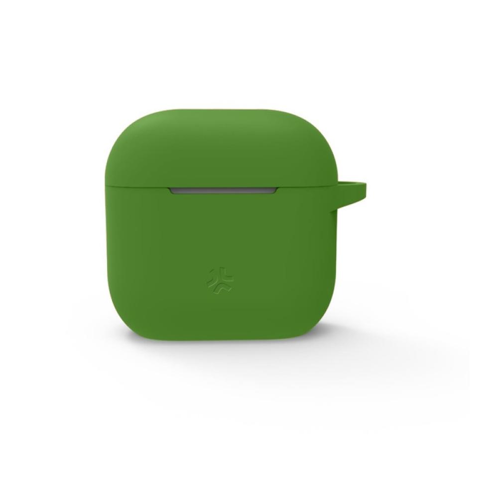 Celly - AIRCASE PARA AIRPODS 4 VERDE