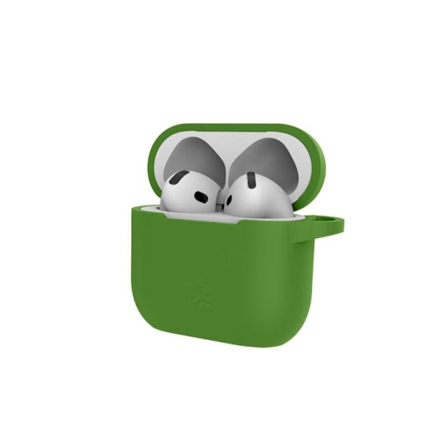 Celly - AIRCASE PARA AIRPODS 4 VERDE