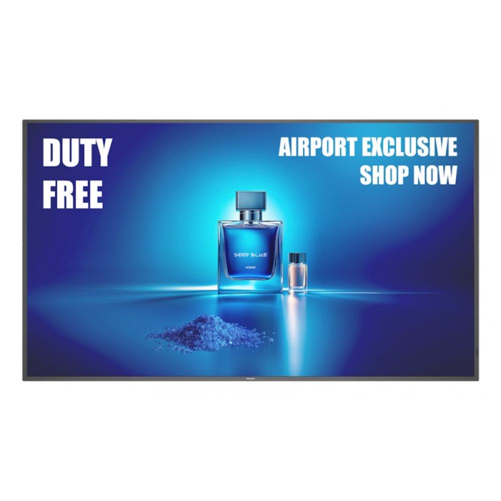 Philips - 6000 series 55BDL6017P/00 pantalla de señalización Panel plano interactivo 138,7 cm (54.6") 800 cd / m² Negro 24/7