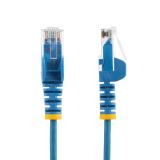 StarTech.com - Cable de Red Ethernet CAT6 Delgado sin Enganches Azul de 7m - Cable RJ45 Snagless Slim 28AWG - Alambre de Cobre P