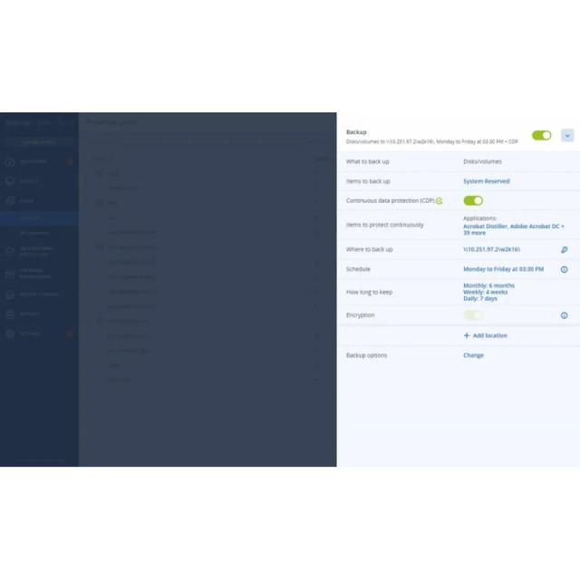 Acronis - Cyber Protect Cloud - SPD2MSENS