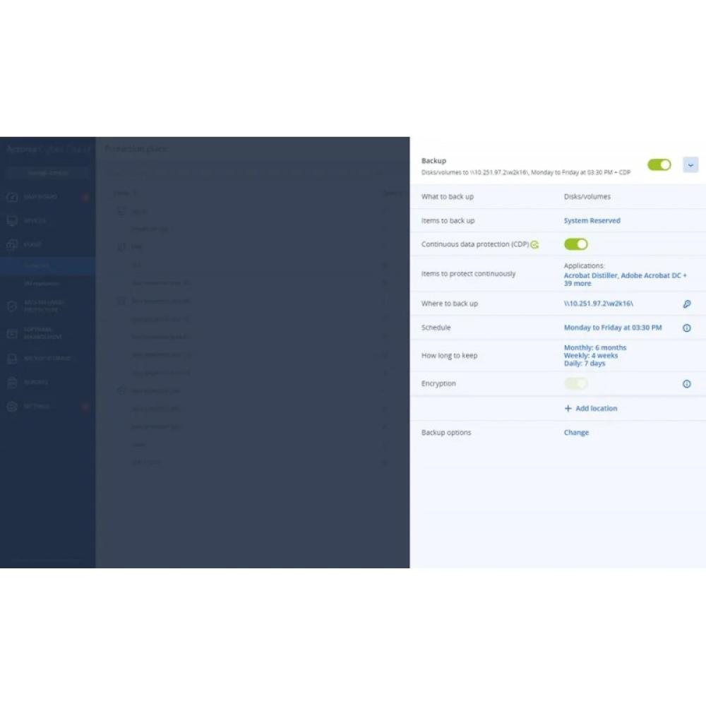 Acronis - Cyber Protect Cloud - SRJAMSENS