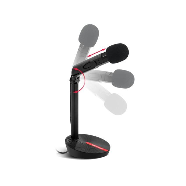 Spirit of Gamer - MIC-EKO micrófono Negro Micrófono para videoconsola