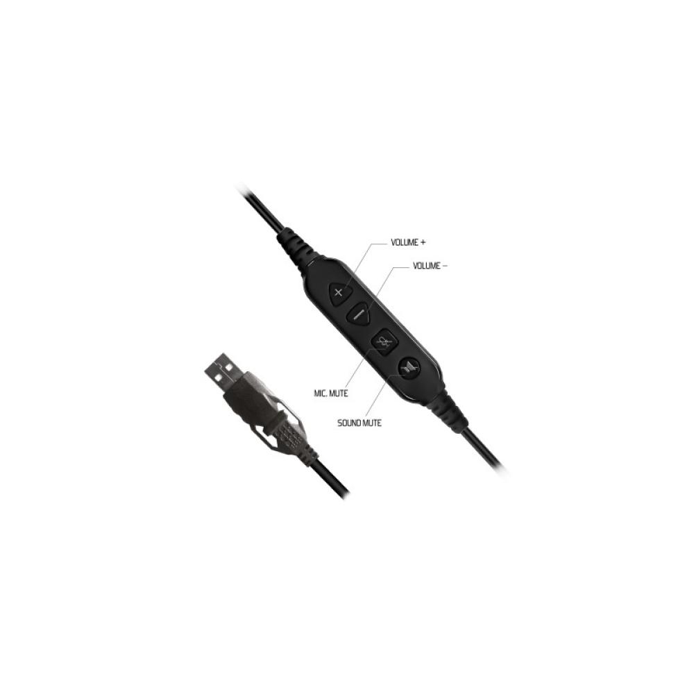 Spirit of Gamer - ELITE-H10 Auriculares Alámbrico Diadema Juego USB tipo A Negro