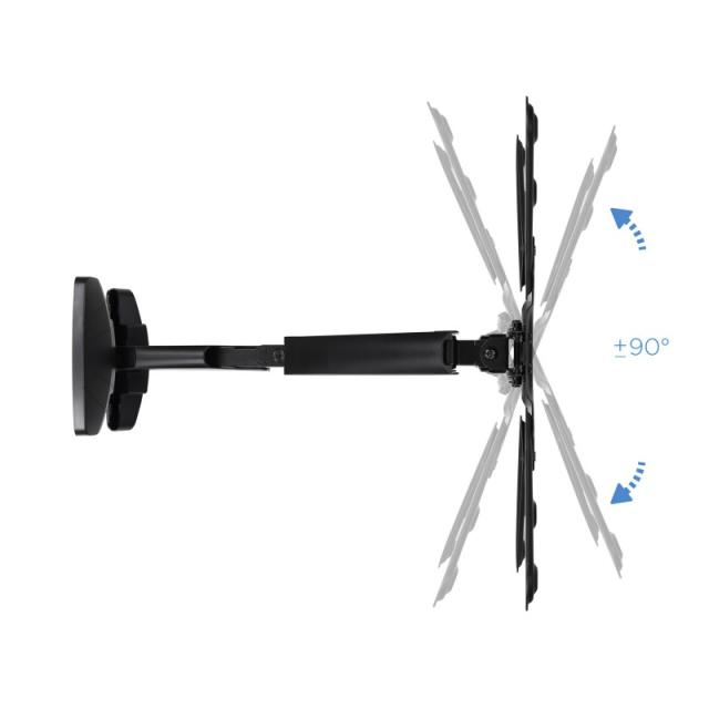 TooQ - LP2355TN-B soporte para TV 139,7 cm (55") Negro