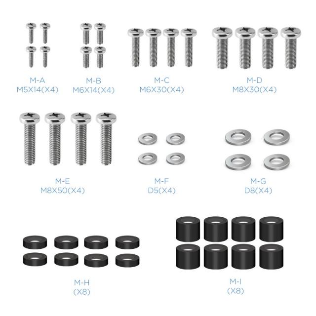 TooQ - LP2355TN-B soporte para TV 139,7 cm (55") Negro