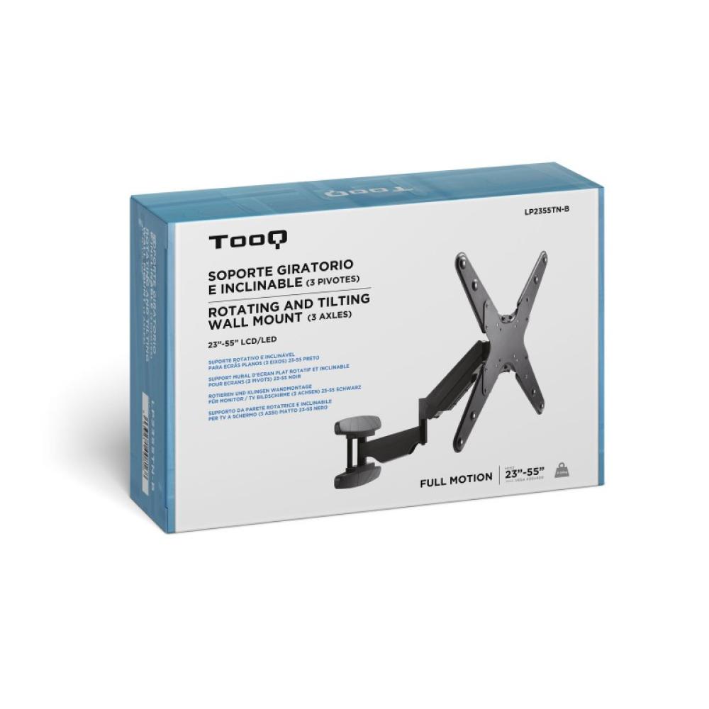 TooQ - LP2355TN-B soporte para TV 139,7 cm (55") Negro