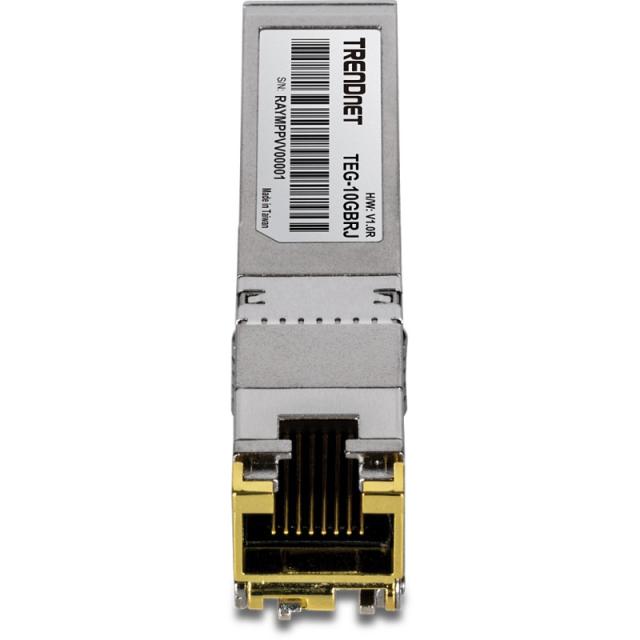 Trendnet - TEG-10GBRJ red modulo transceptor Cobre 10000 Mbit/s RJ-45