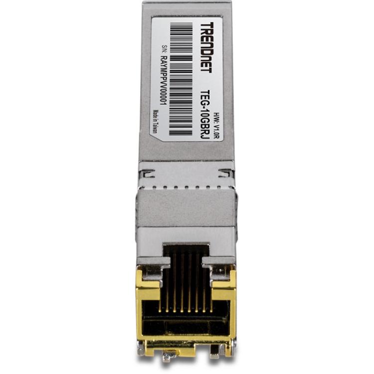 Trendnet - TEG-10GBRJ red modulo transceptor Cobre 10000 Mbit/s RJ-45