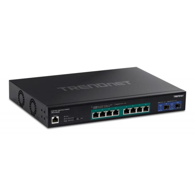 Trendnet - TPE-3102WS switch Gestionado 2.5G Ethernet (100/1000/2500) Energía sobre Ethernet (PoE) Negro