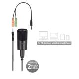 Ewent - EW3552 micrófono Negro Micrófono para PC