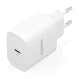 AISENS - Cargador GaN 30W, 1xUSB-C PD3.0, Blanco - A110-0950