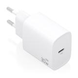 AISENS - Cargador GaN 30W, 1xUSB-C PD3.0, Blanco - A110-0950