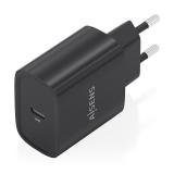 AISENS - Cargador GaN 30W, 1xUSB-C PD3.0, Negro - A110-0951
