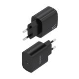 AISENS - Cargador GaN 30W, 1xUSB-C PD3.0, Negro - A110-0951