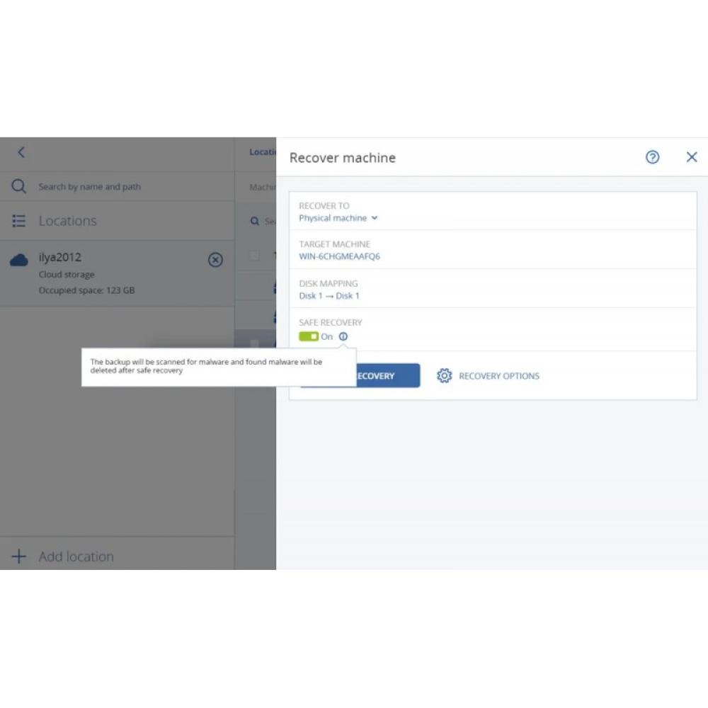 Acronis - Advanced Backup - SQBBMSENS