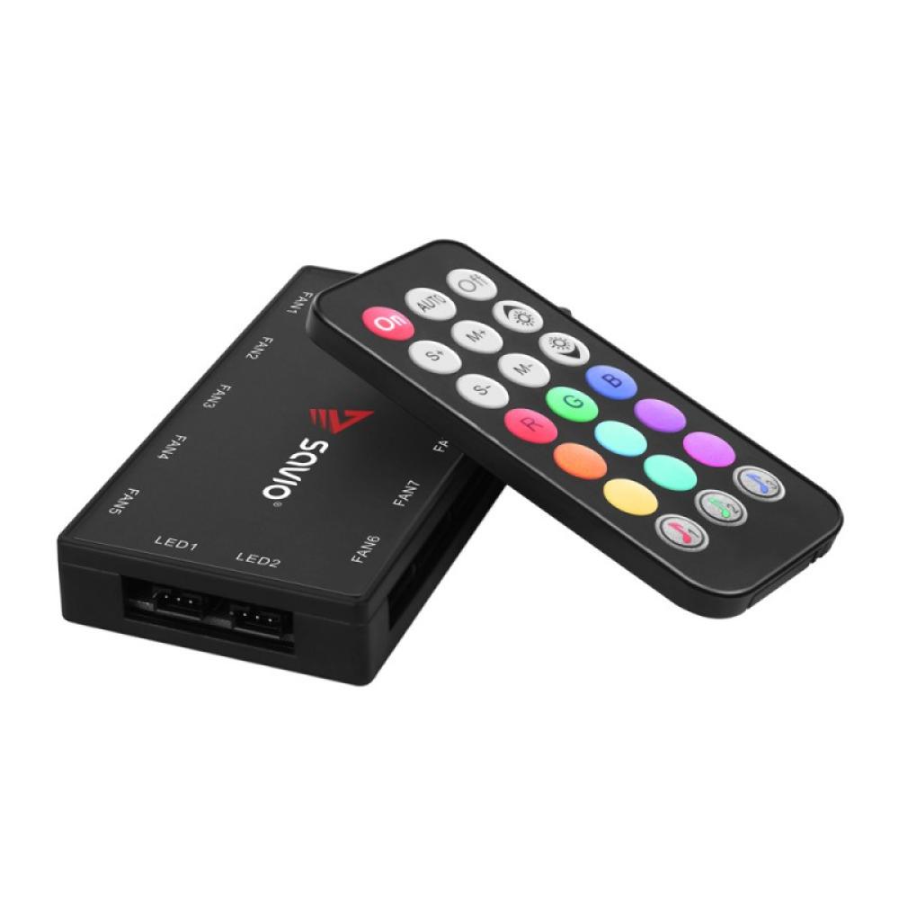 Savio - FAN-01 WHITE sistema de refrigeración para ordenador Carcasa del ordenador Ventilador Blanco