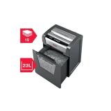 Rexel - Momentum X415 triturador de papel Corte cruzado 58 dB Negro, Gris