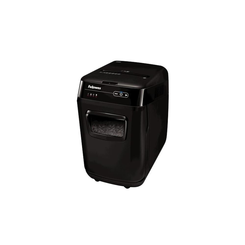 Fellowes - AutoMax 200C triturador de papel Corte cruzado 23 cm Negro